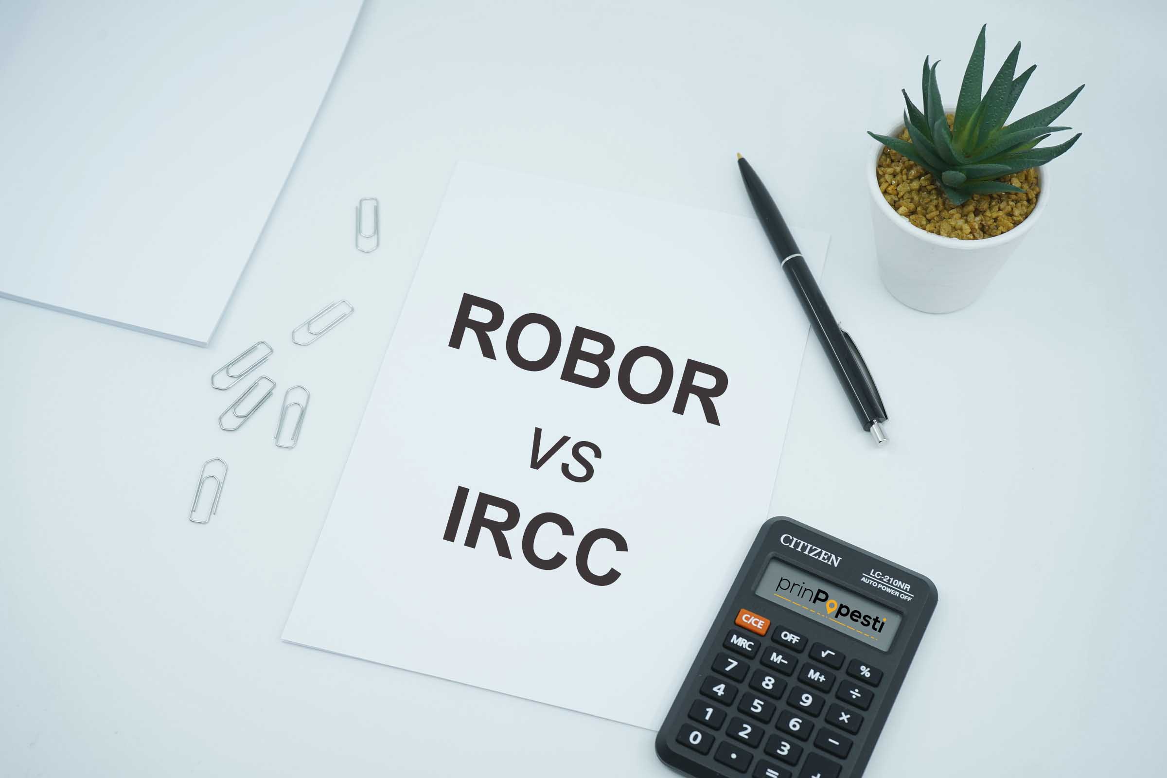 Cum transform Robor in Ircc